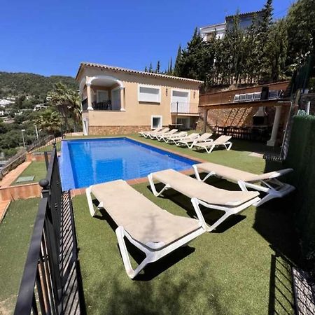 Casa Mas Ambros Con Piscina Desbordante Villa Calonge  Bagian luar foto