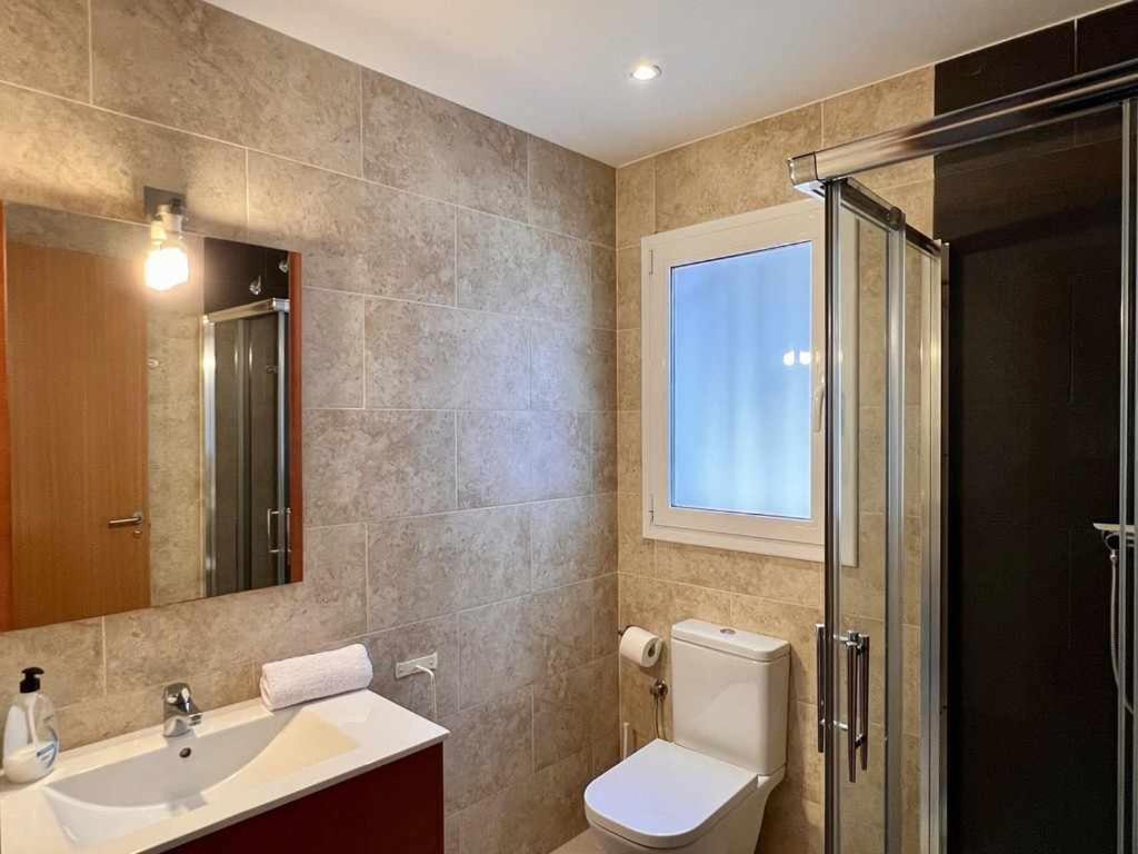 Casa Mas Ambros Con Piscina Desbordante Villa Calonge  Bagian luar foto